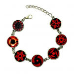 Anime k&auml;ev&otilde;ru koomiks Faux Gem geomeetriline reguleeritav pikenduskett dekoratiivne kingitus Anime Naruto Sharingan