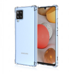 L&auml;bipaistev armas gradientne telefoni&uuml;mbris, &otilde;huke kriimustusvastane painduv TPU kate, p&otilde;rutuskindel kaitse&uuml;mbris Samsung Galaxy A20E A30S A24 A24 5G A34 A22 A33 jaoks Samsung Galaxy A20 lilla/sinine