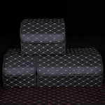 Suure mahutavusega mitmeotstarbeline kokkupandav kaanega auto pagasiruumi hoiupaneel Kaasaskantav auto pagasiruumi kott Auto pagasiruumi korraldaja M