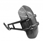 Mootorratta tagumise poritiiva kaitse CNC alumiiniumsulamist reguleeritav tagaratta katte porikaitse lisatarvikute jaoks hall v&auml;rv