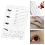 Ripsmepikenduste paleti ripsmete pookimise hoidik 12 rida pink