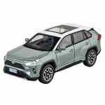 1/32 sulamist Toyota RAV4 linnamaasturi automudel M&auml;nguasja metallist survevaluga simulatsiooniga maastikus&otilde;idukid koos helivalgusega tagasit&otilde;mbamiskollektsiooni m&auml;nguasjad poistele