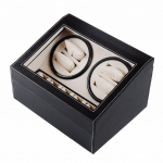 PU-nahast automaatne 4+6 kellakeeraja, hoiukorpus, n&auml;idikukarp, vaikne t&ouml;&ouml;, automaatne p&ouml;&ouml;ramine pruun