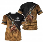 3D P&otilde;hja-Aafrika h&auml;rjaprindiga T-s&auml;rk Meeste Suurem&otilde;&otilde;tmeline Smooth Spanish Bullfighting Lahtine T-s&auml;rk Street Wear T-s&auml;rk Suvi S