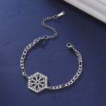 P&otilde;hjamaade roostevabast terasest Valhalla viikingite k&auml;ev&otilde;ru naiste &scaron;ikk viikingi p&otilde;hjamaade 24 t&auml;hestikuruni lumekristalliga ketasripatsiga k&auml;ev&otilde;ru