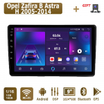 Android Carplay autoraadio Opel Zafira B Astra H 2005-2014 multimeediumipleieri peakomplekt Stereo GPS-navigatsioon BT WIFI 2+32GB 1+16GB
