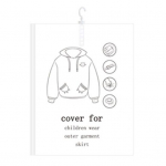 Vaakumkompressioon r&otilde;ivakott konks rippuv stiil riided hoiukott riided tolmukate Korralduskott S