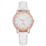 Diamond Inkrusteeritud helendav k&auml;ekell Naiste v&ouml;&ouml;ga naiste k&auml;ekell Kvartskell One Size must