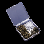 DIY ehtet&ouml;&ouml;riistade komplekt lameda ninaga tangide, pintsettide ja r&otilde;nga avamis-/sulgemist&ouml;&ouml;riistaga &ndash; kaunistusmaterjalide pakett Ear hook set Ancient bronze about 600 pieces