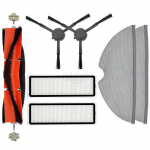 Tarvikud Xiaomi MI Robot Vacuum Mop 2 / 2 Pro+ STYTJ02ZHM tolmuimeja varuosade vahetuskomplekt, peahari, harjakate, filtrid, mopilapid Kit 1