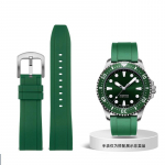 Klassikaline kummist rihm Seiko Citizen Omega kiirkinnitusega kellarihmale 20mm 22mm 24mm silikoonist Tropic nutikellarihm 24mm