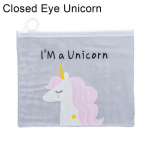L&auml;bipaistev pliiats Lovely Heart Cloud Unicorn Ring kott meigipliiatsi faili s&auml;ilituskott Closed Eye Unicorn