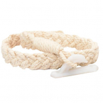 1 komplekt atraktiivne kardinapael Vastupidav stiilne puuvillane linane puuvillane lina stiilne keerutatud kardinaside elutuppa puhas