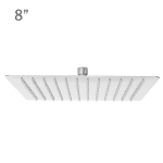 K&otilde;rgsurve veekraan roostevabast terasest kandilise sprinkleri pihusti otsik du&scaron;ipea segisti 8inch