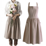 Pehme puuvillane k&ouml;&ouml;gip&otilde;ll risti seljaga s&ouml;&ouml;gitegemiseks Toitlustust&ouml;&ouml;ks &Auml;rirestoran Suurust saab kohandada One Size khaki