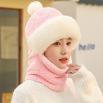 2 tk/komplekti talvem&uuml;tsi k&otilde;rvakaitse tuulekindel &otilde;ues rattas&otilde;idu naiste Korea sallimask, integreeritud paksu sametist sooja varbakaitsega