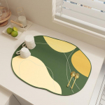 Quick Dry K&ouml;&ouml;givalamu &auml;ravoolupadi Super imav Vannitoa drenaažimatid Avaleht Lauan&otilde;ud Tassid N&otilde;udekuivatusmatt S&ouml;&ouml;gin&otilde;ud 30x40cm S