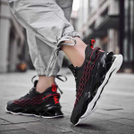 2024. aasta uued Flying Woven Meeste jalan&otilde;ud V&otilde;rgust jooksu&otilde;pilastele Vabaaja kookosv&otilde;rgust kingad Noakingad Spordijalatsid Meeste trendikad kingad 39 must