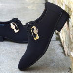 Meeste kleit Kingad &Auml;ripulmakingad Meeste pidulikud kingad PU-nahast Oxfordi terava varbaga kingad 38 must