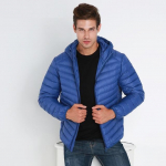 NewBang Brand Kerge meeste kapuutsiga sulejope Ultra kerge sulejope Meestele kaasaskantav tuulekindel soe mantel Parka Man S