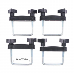 4 tk auto katuseraami korv U-poldi klambrid kinnituskomplekti universaalne pagasiraami kinnitusklamber