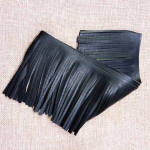 1 meeter kunstnahast tuti narmastega &auml;&auml;ris DIY tantsuseeliku kleidi narmastega &auml;&auml;r koti kleidi ehted n&auml;put&ouml;&ouml; &otilde;mblemine k&auml;sit&ouml;&ouml; Width 30cm