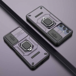 Objektiivi kaamera&uuml;mbris Samsung M15 M35 M55 M 35 p&otilde;rutuskindla turvise hoidiku telefoni kate Samsung Galaxy A15 A25 A35 A55 S23 Plus S24 Ultra jaoks Samsung M15 must