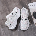 Naiste luksuslikud hingavad jooksujalatsid New Style v&otilde;rkjalatsid Campus Style platvormkingad Mitmek&uuml;lgsed vabaaja trendid vulkaniseeritud jalatsid 2024 35 roosa