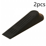 2tk mustad ukse peatused stopperid kiilud kiilud ummistusplokid kodukontori koduremondi uksepeatused m&ouml;&ouml;bli furnituurid hulgim&uuml;&uuml;k