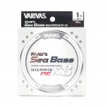 Varivas PE Line Seabass Max Power X8 Silver 150m PE 1.0 20.2lb (5752)