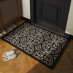 Sissek&auml;igumatt K&otilde;rgeklassiline Ameerika Sissep&auml;&auml;su Veranda Vaip Kodu Uksematt Uksematt Uksematt Sissep&auml;&auml;su Uksematt 50X80CM gray