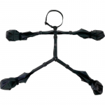 Koerte ripatsid veekindlad libisemiskindlad lemmikloomad k&auml;pad Kaitsmed Reguleeritavad jalutusjalatsid Papud Kutsika jalakate V&auml;listarbed XS must