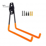 Tugev kruvidega garaažikonks Seinale kinnitatav metallist riidepuu Multifunktsionaalne jalgrattaredel Aia elektrit&ouml;&ouml;riistad Korraldaja Riputatav hoiurest D must