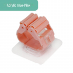 Puntsivaba hari ja mopihoidja konks, tugev j&auml;lgedeta seinale kinnitatav klamber single pack valge