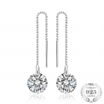 Jewelrypalace Cubic Zirconia K&otilde;rvar&otilde;ngad 925 Sterling Silver