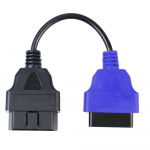 1 tk FiatECUScan adapter OBD OBD2 pistik MultiECUScan ABS turvapadi OBD2 skanner diagnostikakaabel Fiat ECU skannerit&ouml;&ouml;riista jaoks sinine