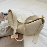 Pehmed PU-nahast crossbody kotid naistele suure mahutavusega luksuslikud kotid monokromaatiline &otilde;lakott naiselik reisikott beige