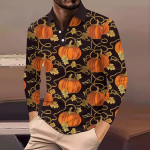 Meeste golfis&auml;rk vabaaja sportlik, V-kaelusega soonikkrae, pikkade varrukatega, moodne vabaaja &uuml;hev&auml;rviline tavaline kevad-suviline tavaline sobivus XL