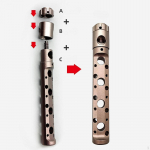 Fly Tying Tool Caddy Fishing Tools Organizer Bar Attachment Storage Rack Easy to Use Stem