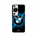 Coque Huawei P60 Pro Logo BMW noir et bleu brillant Maniacase