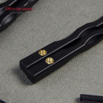 Kemanduo loominguline Hiina stiilis libisemisvastane sulamist s&ouml;&ouml;gipulgad koju ja hotelli 243MM FG11 Flower kuldne