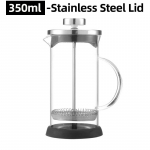 350/600/800/1000 ml Prantsuse press kohvikannud K&auml;sitsi keetmine kohvifilter Presskann Multifunktsionaalne pruulimisseadmed Teepiimakann T&ouml;&ouml;riistad