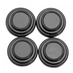 4 tk/partii auto pagasiruumi heliisolatsioonipadi Universaalne autoukse p&otilde;rutuskindel tihend VW p&otilde;rutuskindlate paksenevate padjakleebiste jaoks 4pcs must