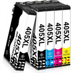 Pack de 5 Cartouches - EPSON - 405 XL - Qualit&eacute; d&rsquo;impression &eacute;lev&eacute;e - Multi-couleurs - Compatible