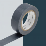 Masking tape unicolore - P&eacute;trole - 1,5 cm x 7 m