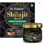 Dr Kaiwart Himalayan Shilajit Resin For Strength, Power Stamina Rich in Fulvic Acid 20 gm
