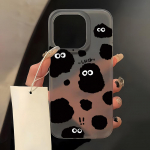 Mobiiltelefoni&uuml;mbrised iPhone 11 13 15 Pro Max 12 14 Pro Max &uuml;mbrisele iPhone 16 15 Plus 13 Pro 12 j&auml;&auml;tunud tekstuuriga maalitud koomiksililled iPhone 11 valge