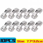 90-kraadine terasest kapi hinged puurimata auk H&uuml;drauliline puhver hinged k&ouml;&ouml;gikapi kapi hinged m&ouml;&ouml;bli riistvara 10PCS