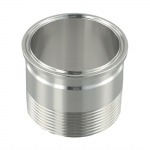 2 tolli X 2 roostevabast terasest pistikuga kolme klambriga adapter, t&auml;pne suurus