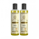 Khadi Natural Honey & Vanilla Hair Shampoo | Herbal Shampoo for Soft Hair | Shampoo for Hair Growth | Pack of 2| (210 * 2) (420 ml)